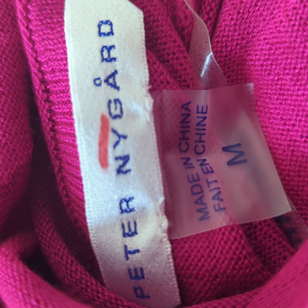 Peter Nygard Fringe Cowl Neck Top - Picture 14 of 16
